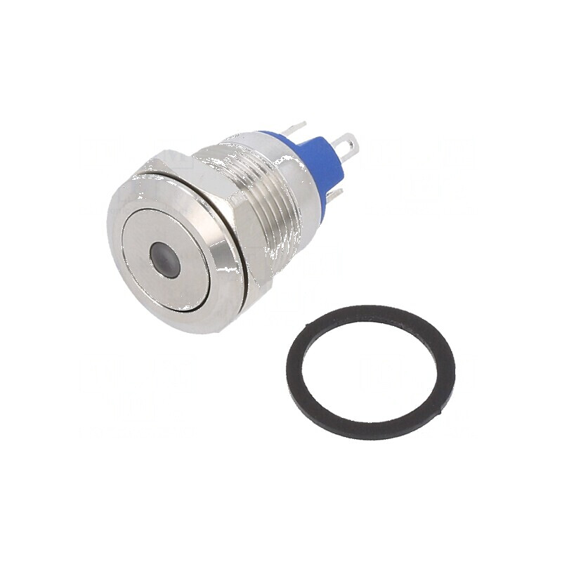 Comutator anti-vandalism Poz 2 SPST-NO 2A/36VDC IP65 galben | Electronic-mag.ro | Componente Electronice