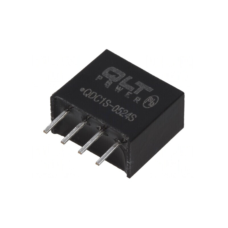 Convertor DC/DC 1W 4,5-5,5V la 24VDC SIL4 0,03ppm/°C | Electronic-mag.ro | Componente Electronice