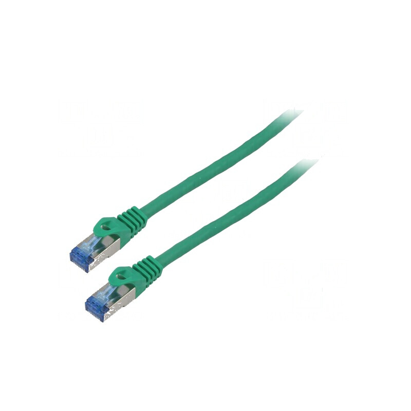 Patch cord S/FTP 6a 10m CCA LSZH verde 26AWG | Electronic-mag.ro | Componente Electronice Patch cord S/FTP 6a 10m CCA LSZH verde 26AWG | Electronic-mag.ro | Componente Electronice