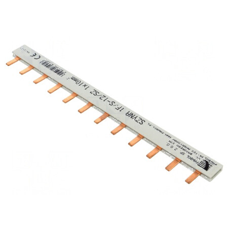 Bară colectoare 10mm² 400V 1 Poli 17,8mm 210mm | Electronic-mag.ro | Componente Electronice