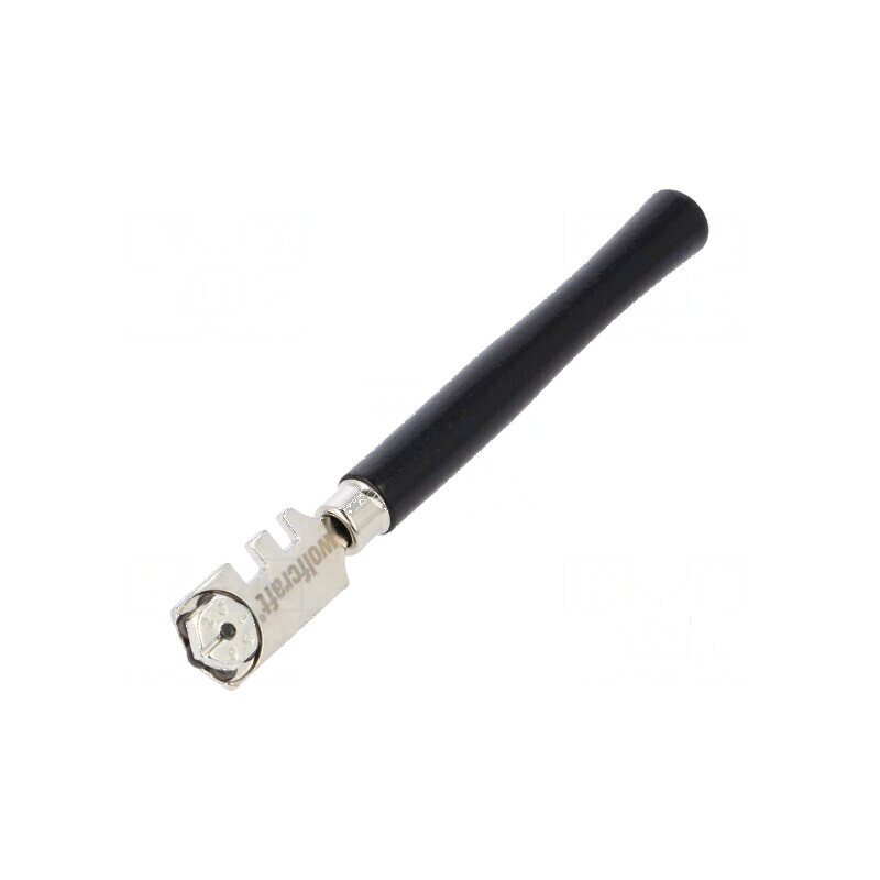 Cuțit sticlă 135mm cu mâner din lemn | Electronic-mag.ro | Componente Electronice