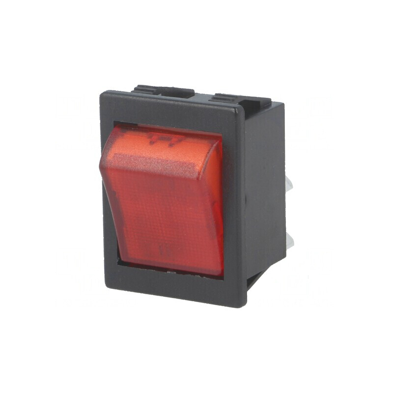 Rocker DPST ON-OFF 16A/250VAC cu lampă neon roşie 1350 | Electronic-mag.ro | Componente Electronice Rocker DPST ON-OFF 16A/250VAC cu lampă neon roşie 1350 | Electronic-mag.ro | Componente Electronice