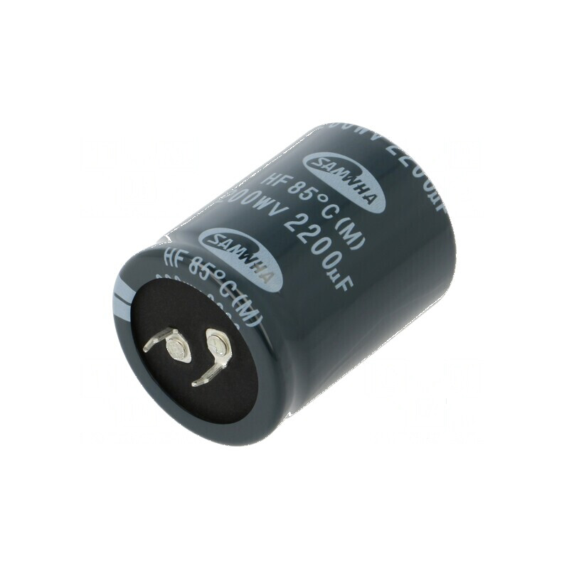 Condensator electrolitic SNAP-IN 2200uF 200VDC Ø35x45mm ±20% | Electronic-mag.ro | Componente Electronice