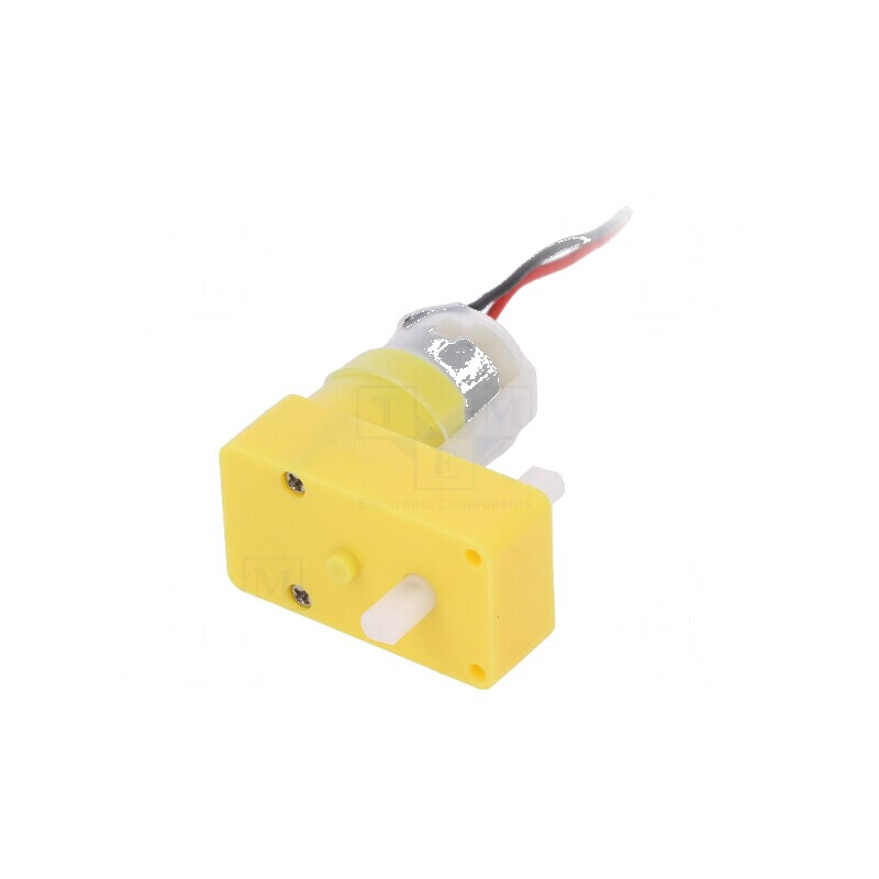 Motor DC 6V 2,8A cu transmisie 180 rot/min 120:1 5,4mm | Electronic-mag.ro | Componente Electronice