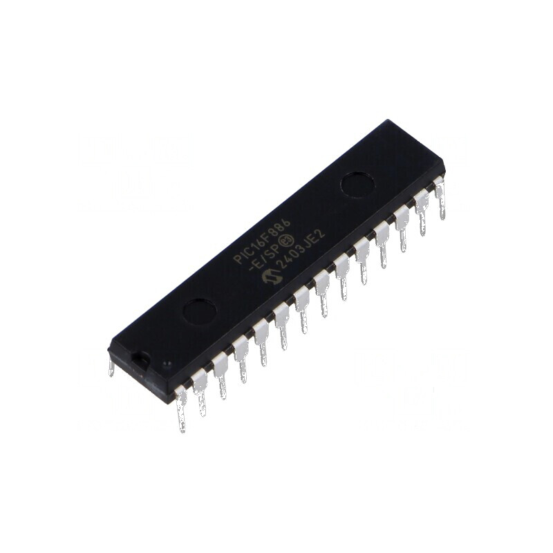 Microcontroler PIC 14kB 20MHz A/E/USART GPIO ICSP MSSP | Electronic-mag.ro | Componente Electronice