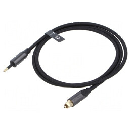 Cablu Toslink 3,5mm Mini Aurit 1m | Electronic-mag.ro | Componente Electronice