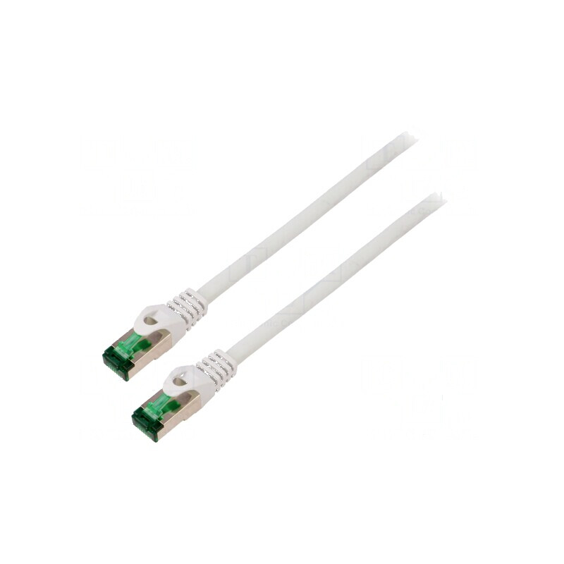 Cabluri patch S/FTP 7 litat Cu LSZH gri 5m 26AWG | Electronic-mag.ro | Componente Electronice