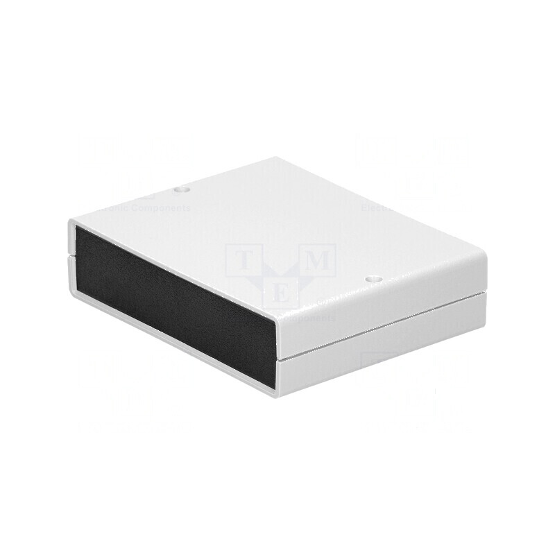 Carcasă ABS gri deschis IP54 cu panou 140mm x 110mm x 35mm | Electronic-mag.ro | Componente Electronice