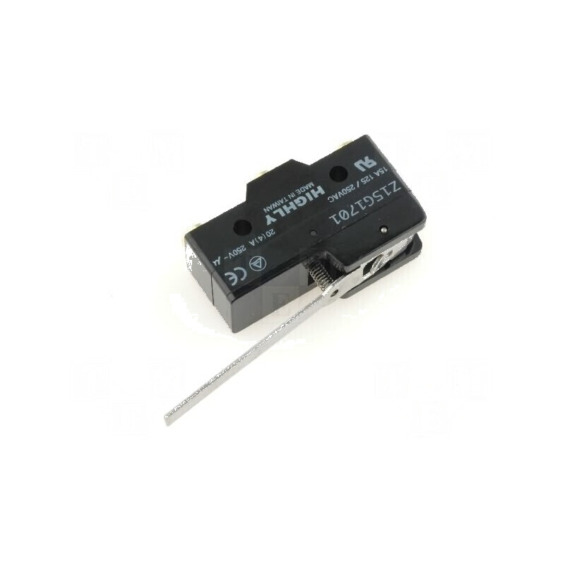Microîntrerupător SNAP ACTION 20A 250VAC SPDT IP40 cu manetă | Electronic-mag.ro | Componente Electronice