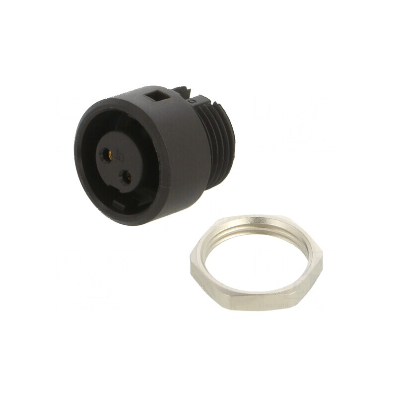Conector circular 710 125V 2 pini soclu mamă lipire 4A IP40 | Electronic-mag.ro | Componente Electronice Conector circular 710 125V 2 pini soclu mamă lipire 4A IP40 | Electronic-mag.ro | Componente Electronice