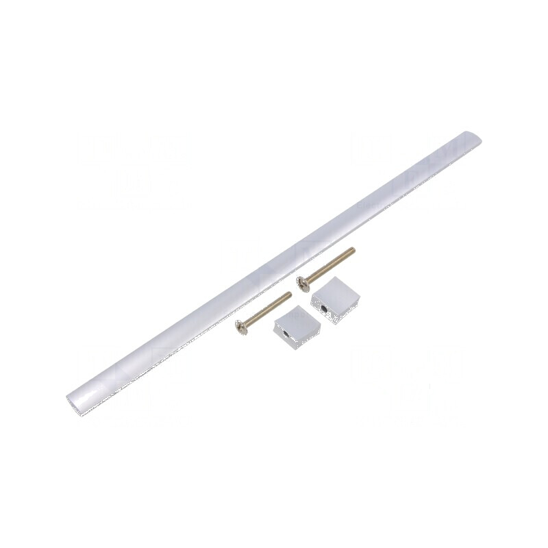 Suport aluminiu naturală 30,5mm H, 340mm L, 15,5mm W cu manetă | Electronic-mag.ro | Componente Electronice