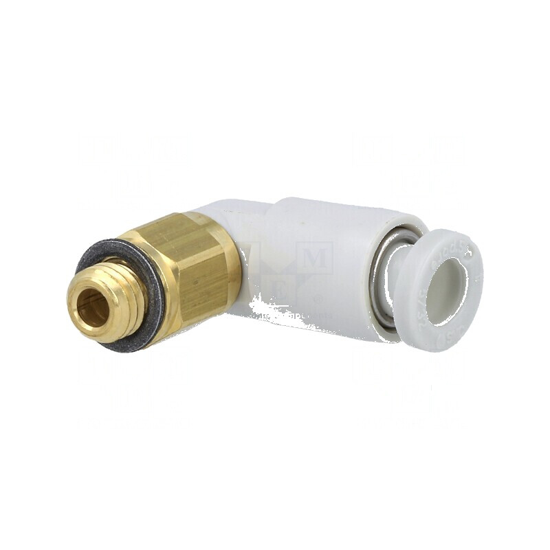 Racord push-in filet M5 unghi 90° 1-10 bar | Electronic-mag.ro | Componente Electronice