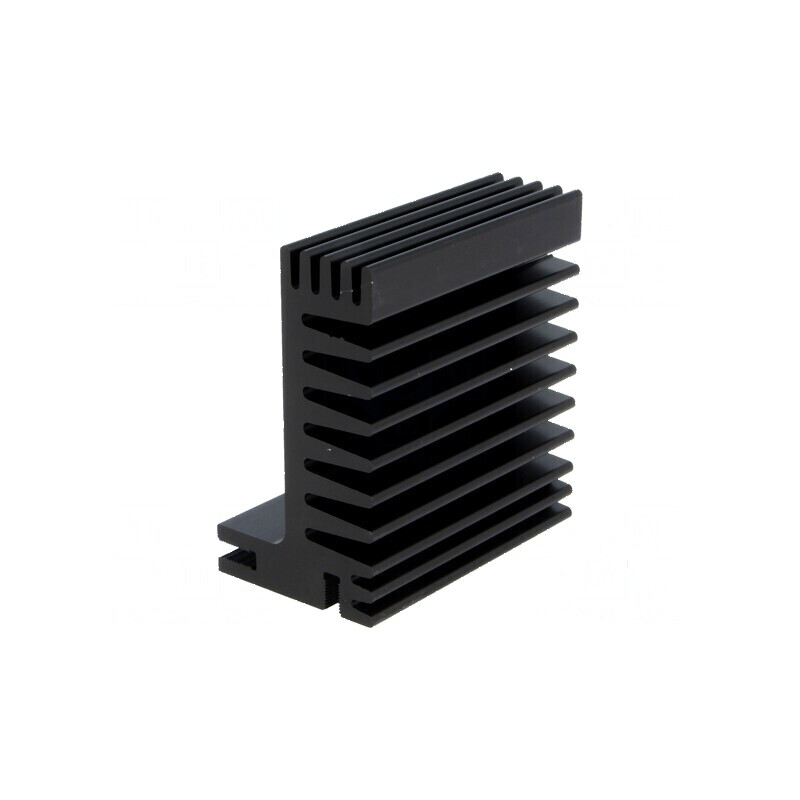 Radiator extrudat TO220 negru 50mm x 55mm x 31mm 5,8K/W | Electronic-mag.ro | Componente Electronice