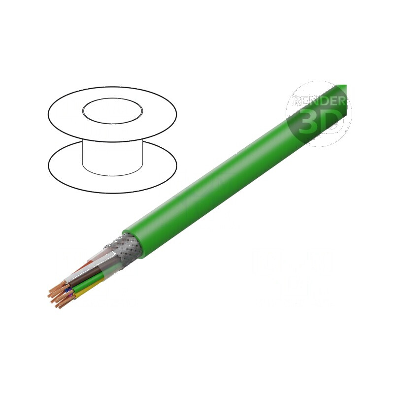 Cablu de codificare hibrid ÖLFLEX® SERVO FD 798 CP verde | Electronic-mag.ro | Componente Electronice Cablu de codificare hibrid ÖLFLEX® SERVO FD 798 CP verde | Electronic-mag.ro | Componente Electronice