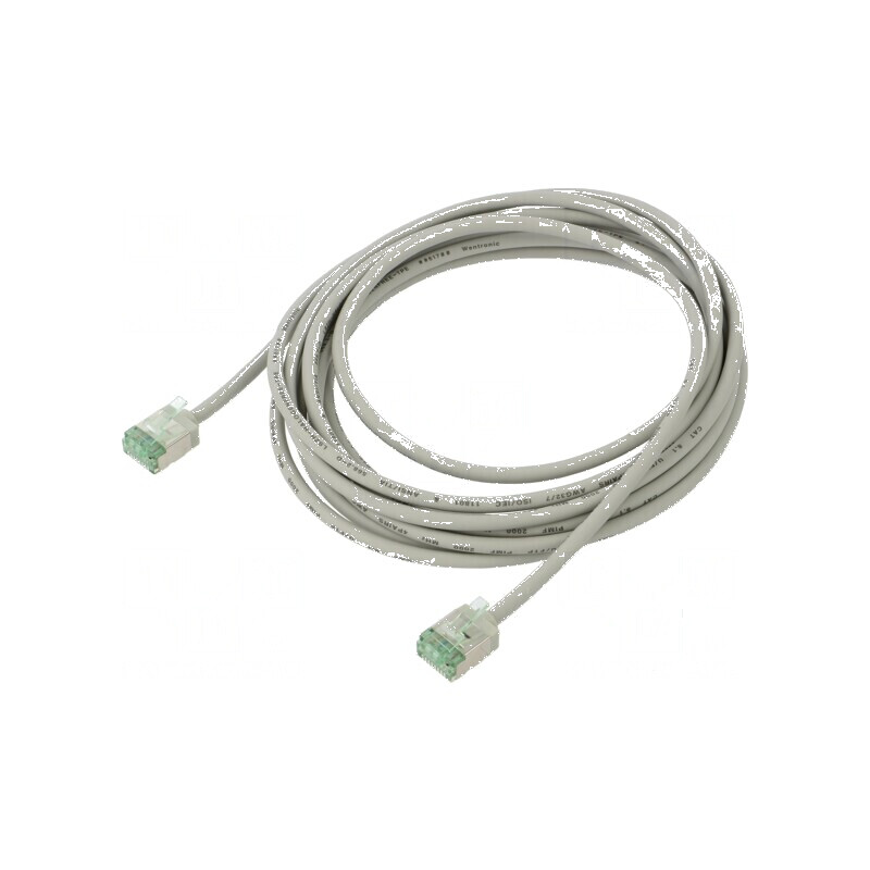 Cabluri Patch U/FTP Cat 8.1 3m LSZH gri 32AWG | Electronic-mag.ro | Componente Electronice