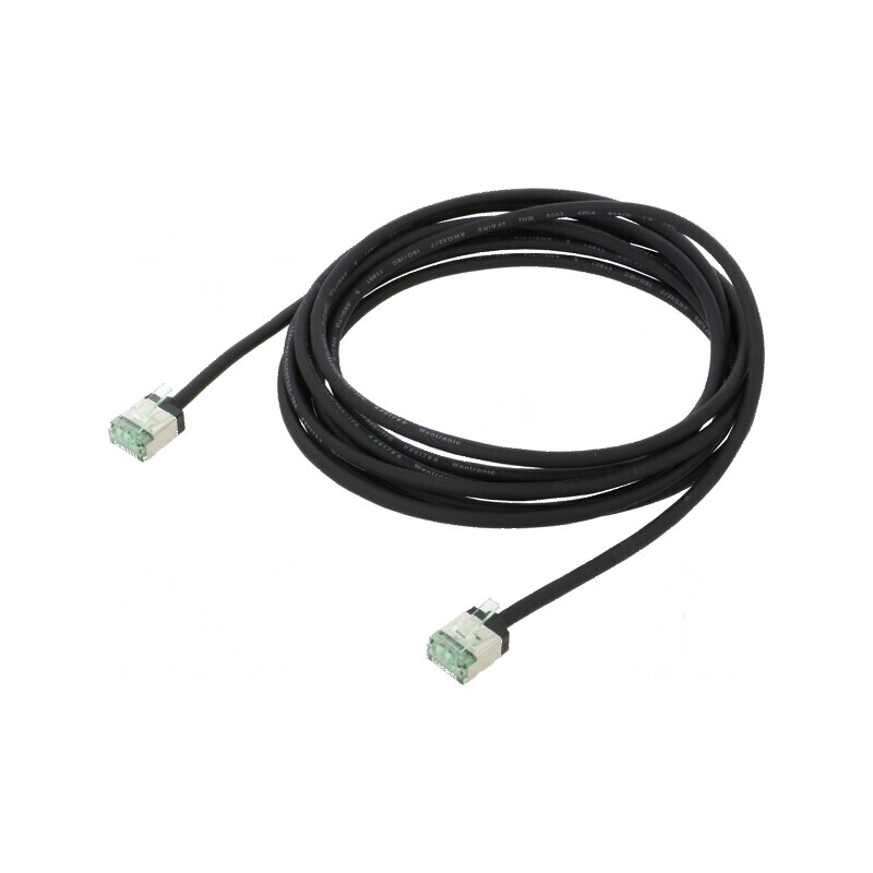 Cabluri Patch U/FTP Cat 8.1 3m LSZH Negru 32AWG | Electronic-mag.ro | Componente Electronice