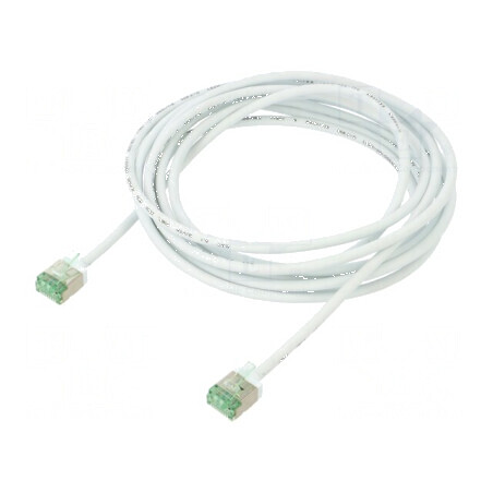 Cablu patch U/FTP Cat 8.1 3m alb LSZH 32AWG | Electronic-mag.ro | Componente Electronice