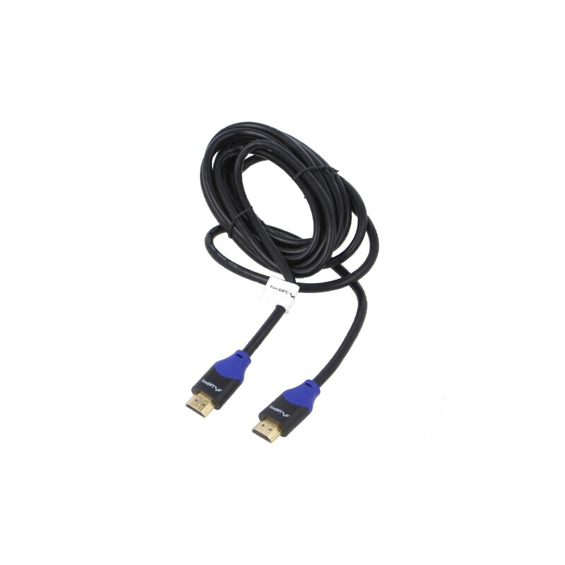 Cablu HDMI 2.0 3m Negru PVC 30AWG Mufă Din Ambele Părţi | Electronic-mag.ro | Componente Electronice