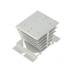 Radiator extrudat din aluminiu 80mm x 50mm x 50mm | Electronic-mag.ro | Componente Electronice