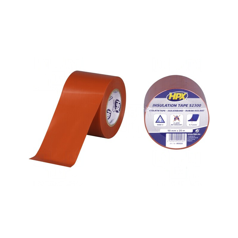 Bandă electroizolantă roșie 50mm x 20m x 0,12mm cauciuc | Electronic-mag.ro | Componente Electronice