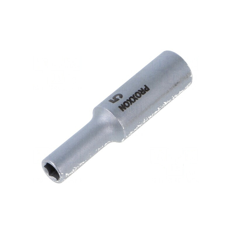 Cap HEX tubular 5mm 1/4" cu 6 puncte | Electronic-mag.ro | Componente Electronice