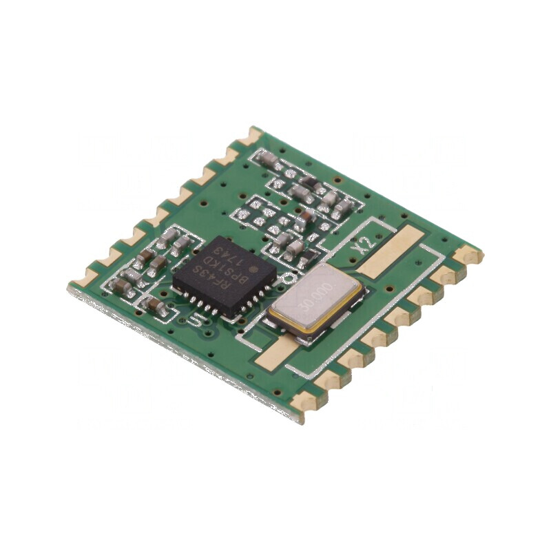 Modul RF emiţător FM 868MHz SPI 1,8÷3,6VDC SMD | Electronic-mag.ro | Componente Electronice