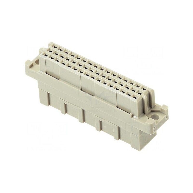 Carcasă conectori DIN tată PIN 48 a b c THT drept | Electronic-mag.ro | Componente Electronice Carcasă conectori DIN tată PIN 48 a b c THT drept | Electronic-mag.ro | Componente Electronice