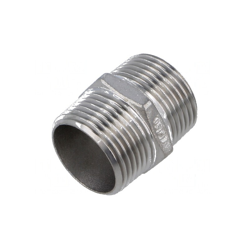 Niplu filetate simplu 42mm max. 10bar | Electronic-mag.ro | Componente Electronice