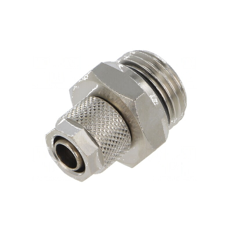 Fiting cu filet din alamă nichelată, 8mm, max. 15bar | Electronic-mag.ro | Componente Electronice