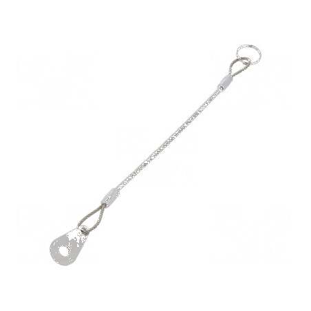 Cablu de asigurare PVC oțel inoxidabil 150mm | Electronic-mag.ro | Componente Electronice