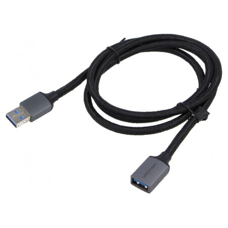 Cablu USB 3.0 A-A 1m negru gri | Electronic-mag.ro | Componente Electronice