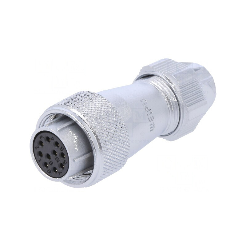 Mufă WF16 mamă PIN 10 IP67 5A 400V pentru lipire pe cablu 5-6,5mm | Electronic-mag.ro | Componente Electronice Mufă WF16 mamă PIN 10 IP67 5A 400V pentru lipire pe cablu 5-6,5mm | Electronic-mag.ro | Componente Electronice