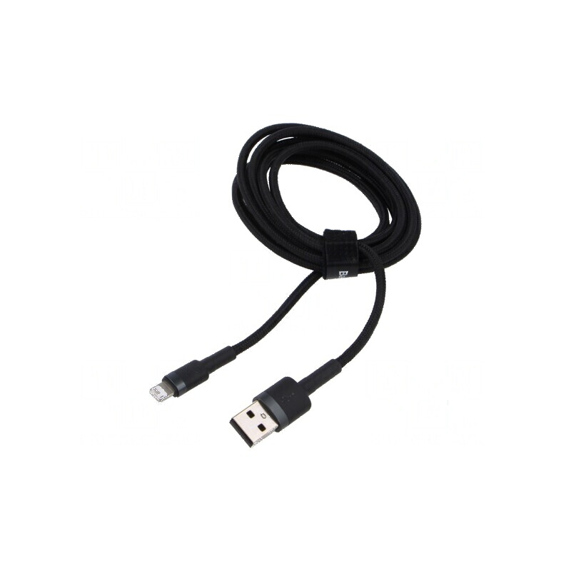 Cablu USB 2.0 Apple Lightning - 2m, High Speed, USB A | Electronic-mag.ro | Componente Electronice