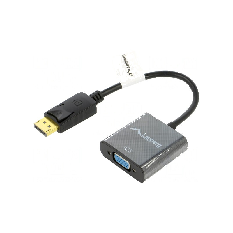 Adaptor DisplayPort 1.1 la VGA 0,2m | Electronic-mag.ro | Componente Electronice