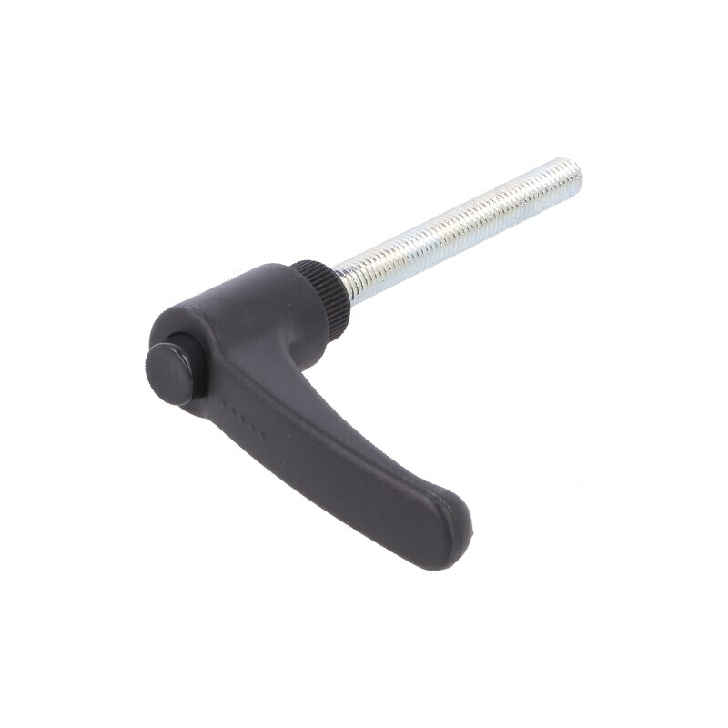 Manetă franceză 70mm, neagră, Lungime 63mm | Electronic-mag.ro | Componente Electronice