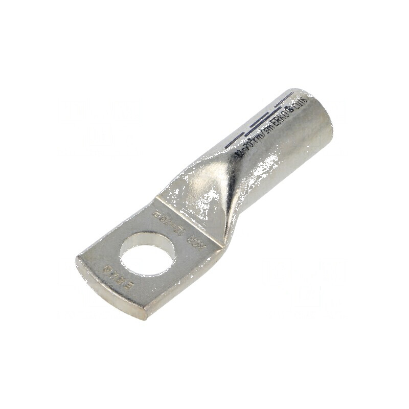 Vârf inelar tubular M12 70mm2 crimpat cositorit | Electronic-mag.ro | Componente Electronice