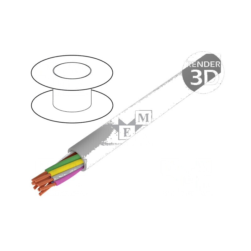 Cablu ELITRONIC® LIYY 24x0,25mm2 neecranat 250V gri | Electronic-mag.ro | Componente Electronice Cablu ELITRONIC® LIYY 24x0,25mm2 neecranat 250V gri | Electronic-mag.ro | Componente Electronice