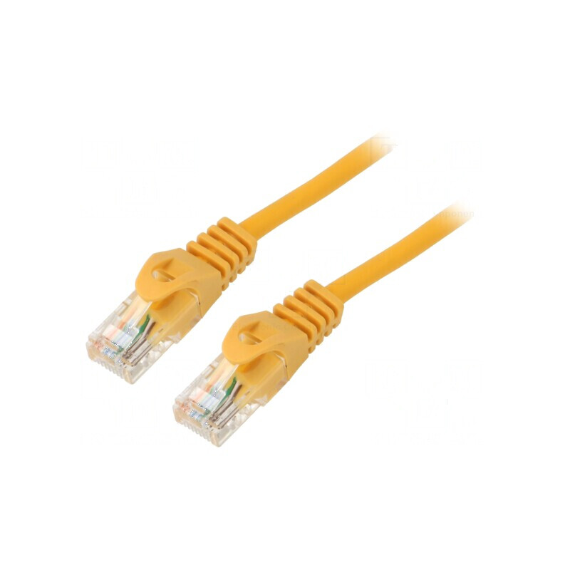 Cablu Patch U/UTP 5e CCA PVC portocalie 20m 26AWG 1buc. | Electronic-mag.ro | Componente Electronice