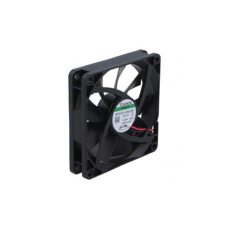 Ventilator DC axial 12V 70x70x15mm 30dBA 3500rpm Vapo | Electronic-mag.ro | Componente Electronice