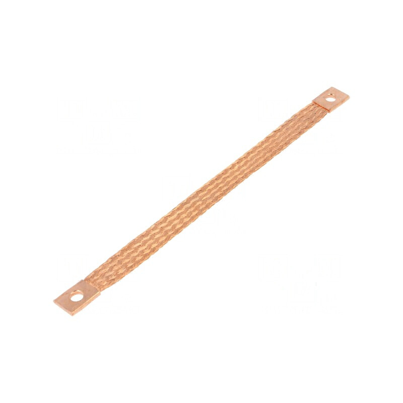Trese bandă de împământare 10mm² 200mm Ø1: 7mm Ø2: 7mm | Electronic-mag.ro | Componente Electronice