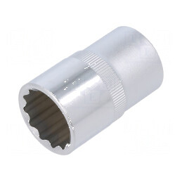 Cap tubular 1/2" 12-puncte 17mm oţel crom-vanadium | Electronic-mag.ro | Componente Electronice