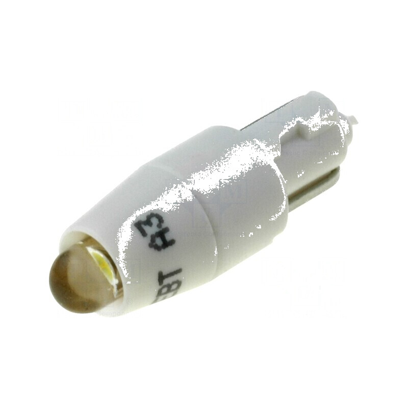 Lampă LED albă T5 24V cu 1 diodă | Electronic-mag.ro | Componente Electronice