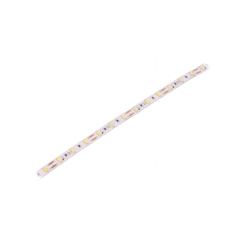 Bandă LED alb rece 5630 12V 60 LED/m 10mm PCB alb IP20 | Electronic-mag.ro | Componente Electronice