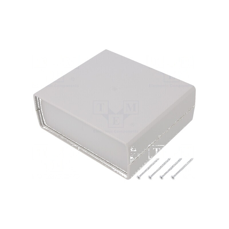 Carcasă polistiren gri cu panou 159mm x 139mm x 59mm | Electronic-mag.ro | Componente Electronice Carcasă polistiren gri cu panou 159mm x 139mm x 59mm | Electronic-mag.ro | Componente Electronice