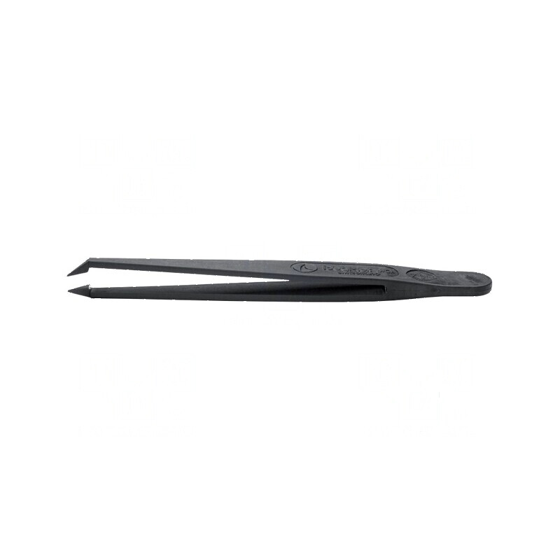 Pensetă ESD ascuțită 110mm | Electronic-mag.ro | Componente Electronice