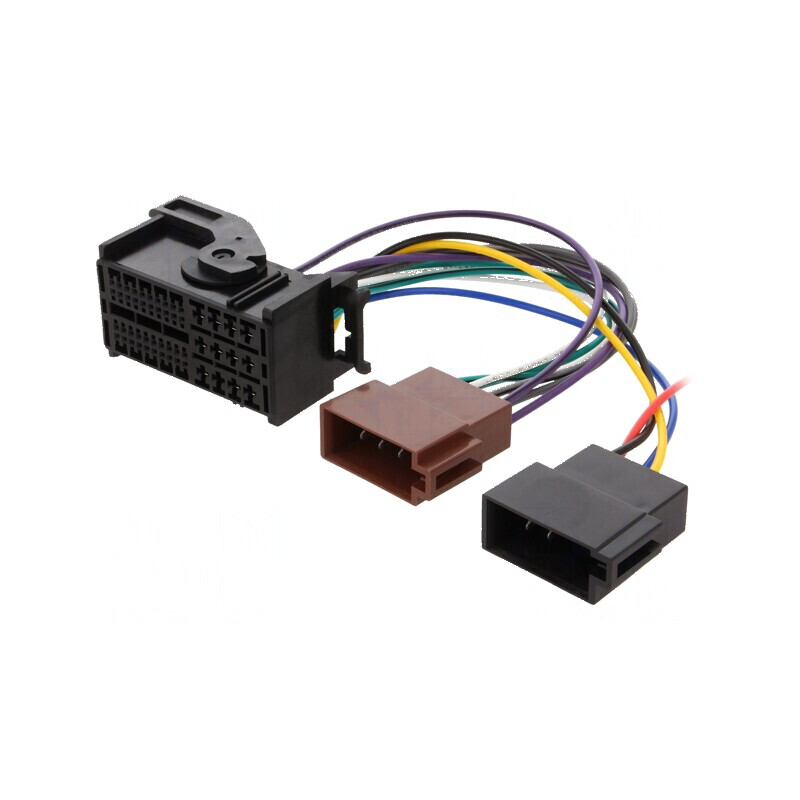 Conector radio ISO pentru Alfa Romeo, Dodge, Fiat, Jeep - PIN: 52 | Electronic-mag.ro | Componente Electronice