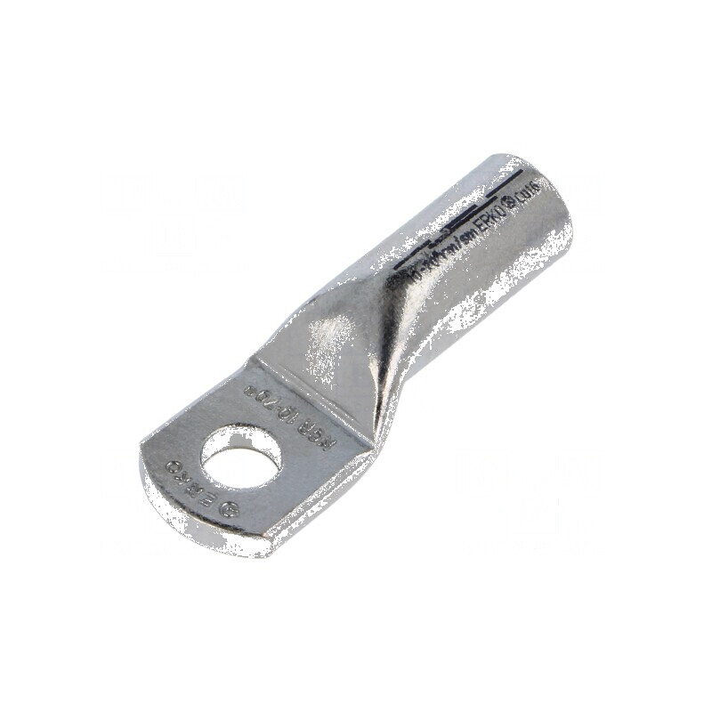Vârf inelar tubular M10 70mm2 crimpat pentru cablu cositorit | Electronic-mag.ro | Componente Electronice