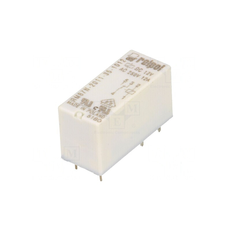Releu electromagnetic SPDT 12VDC 12A 250VAC IP67 | Electronic-mag.ro | Componente Electronice