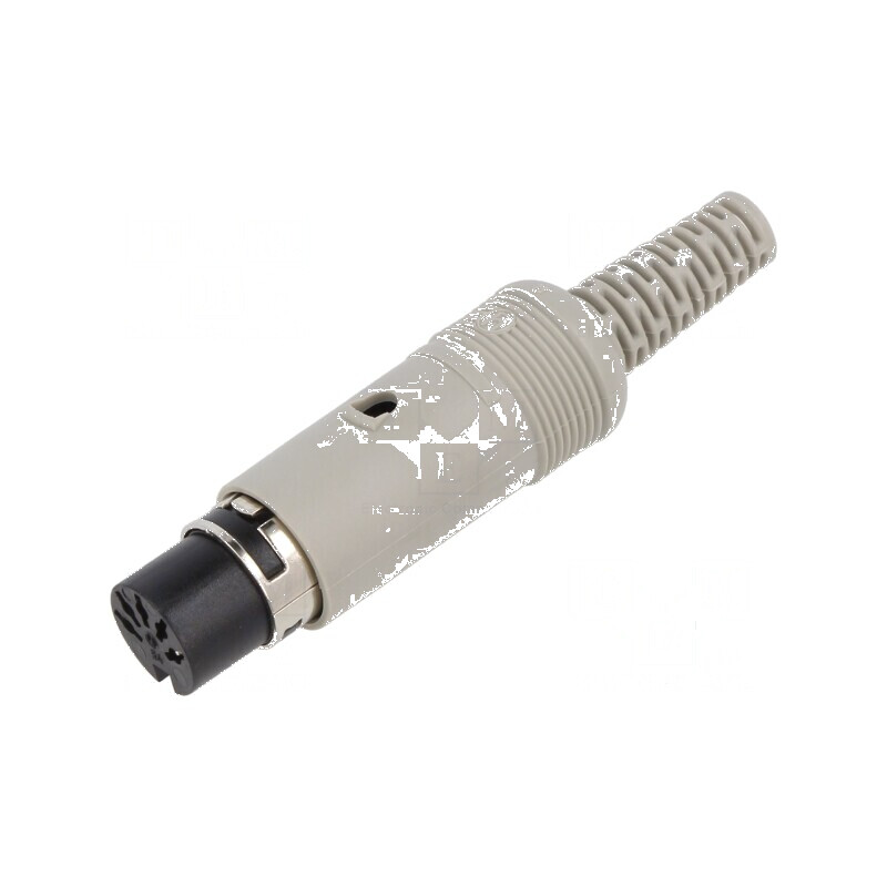 Conector DIN mufă mamă 3 pini 180° drept pe cablu | Electronic-mag.ro | Componente Electronice Conector DIN mufă mamă 3 pini 180° drept pe cablu | Electronic-mag.ro | Componente Electronice