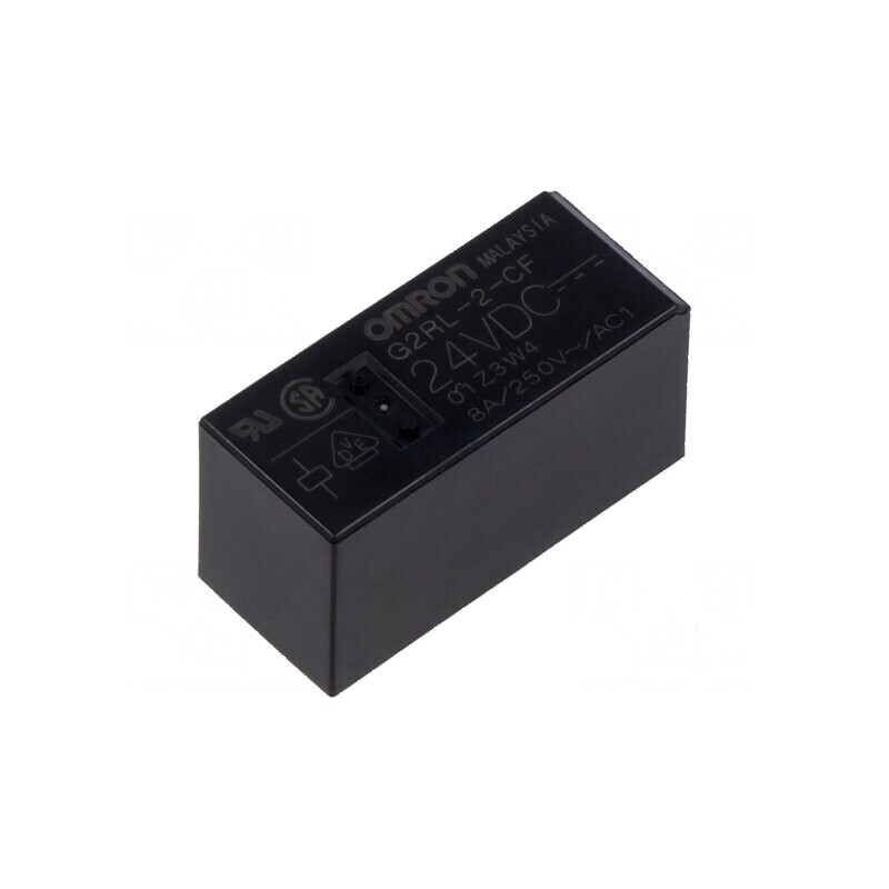 Releu electromagnetic DPDT 24VDC, contacte max 8A | Electronic-mag.ro | Componente Electronice Releu electromagnetic DPDT 24VDC, contacte max 8A | Electronic-mag.ro | Componente Electronice
